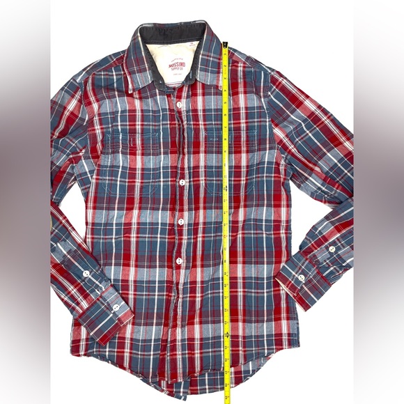 Plaid Long Sleeve Mossimo with Elbow Patches - size S - Picture 8 of 9